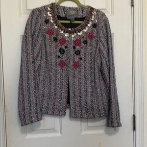 Anthropologie jacket 23” long